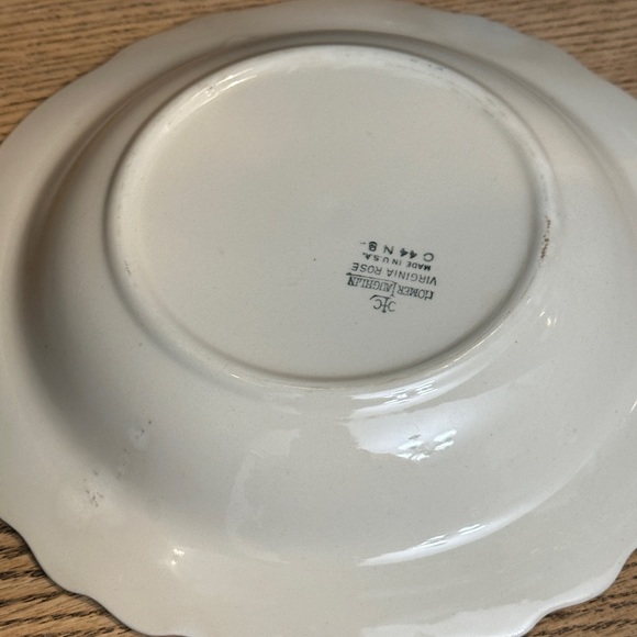 Homer Laughlin Virginia Rose bowls (2) see pics E45 N8 E44 N8 - Picture 8 of 9